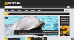 Desktop Screenshot of geekpr0n.com