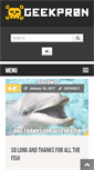 Mobile Screenshot of geekpr0n.com